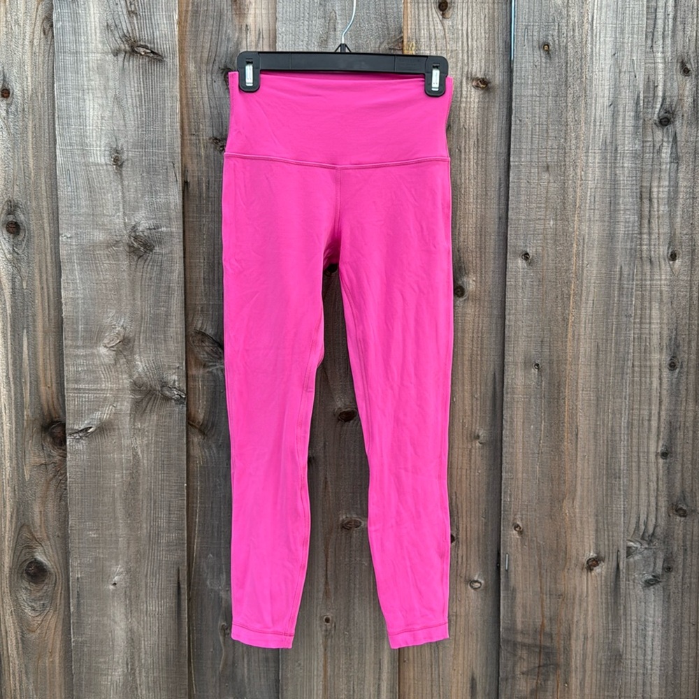 lululemon athletica Bright Pink Leggings